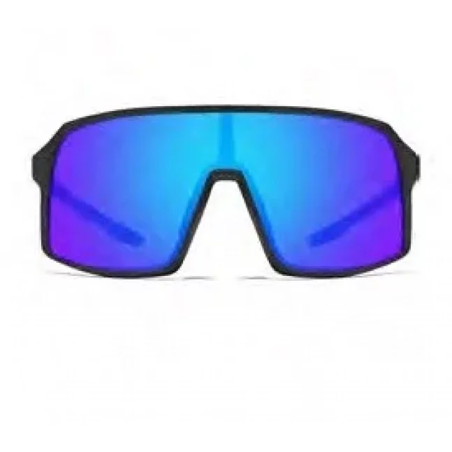 Sportovní sluneční brýle WAYE - 7 Matt Black w Blue Multi lens Cat. 3