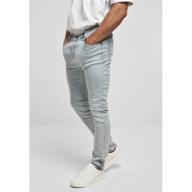Pánské džíny Slim Fit světle modré