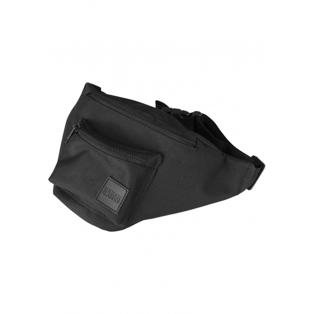 Triple-Zip Hip Bag blk/blk