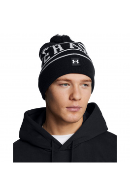 M Halftime Pom Beanie-BLK