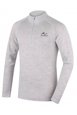 Merino termoprádlo HUSKY Merow zip M light grey