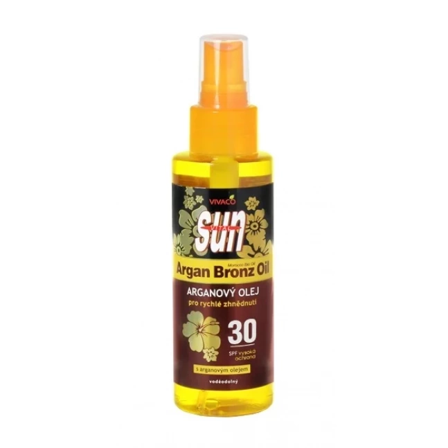 Opalovací olej s BIO arganovým olejem SPF 30 SUN VITAL 100 ml