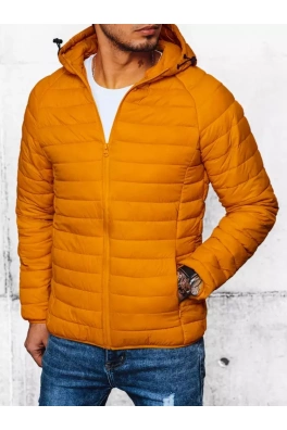 Pánská žlutá prošívaná bunda Dstreet TX4409