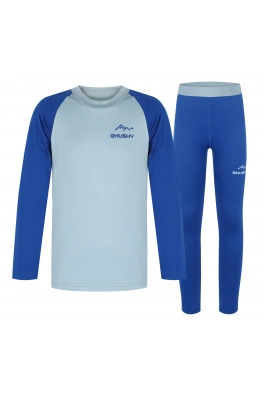 Dětské termoprádlo Active winter HUSKY Tombo faded mint/blue