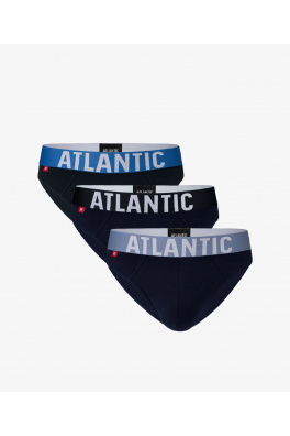 Pánské slipy ATLANTIC Sport 3Pack - modré