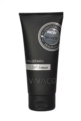 VIVACO Posilující pleťový krém pro muže GENTLEMAN SILVER EDITION 100 ml