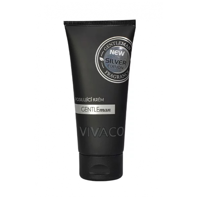 VIVACO Posilující pleťový krém pro muže GENTLEMAN SILVER EDITION 100 ml