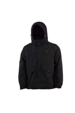 Peak peak polar fleece windbraker black