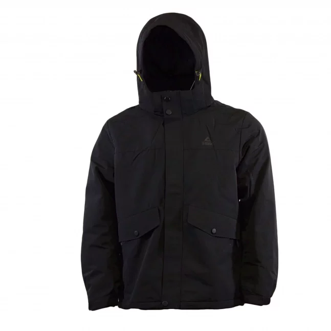 Peak peak polar fleece windbraker black