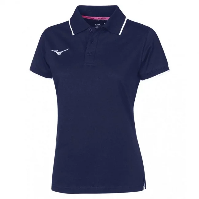 Wom Mizuno Polo/Navy/White