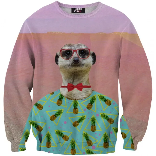 Sweater Hipster Meerkat