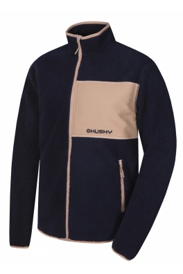 Pánská fleecová mikina Husky Addy Zip M dark blue