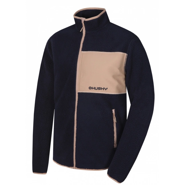 Pánská fleecová mikina Husky Addy Zip M dark blue