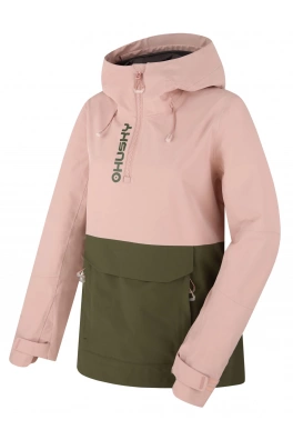 Dámská outdoor bunda HUSKY Nabbi L lt. pink/khaki