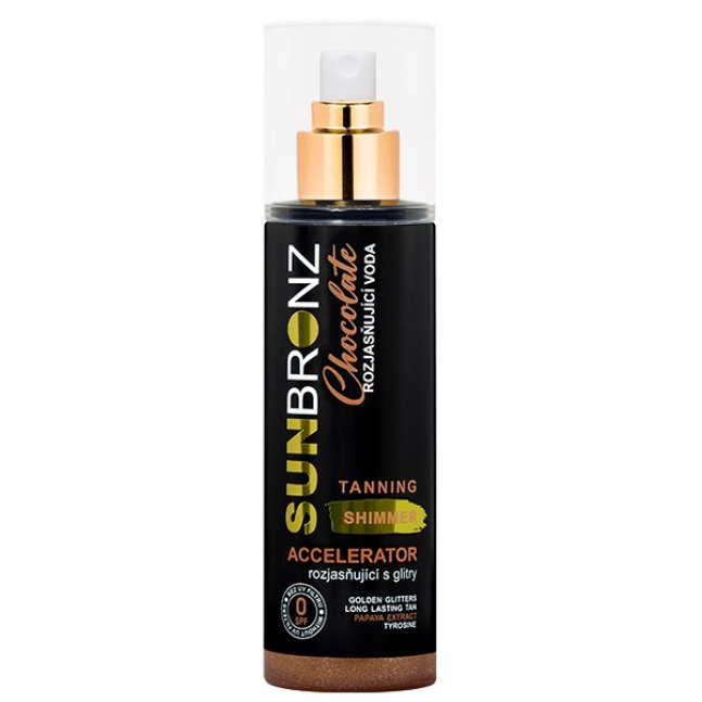 VIVACO Rozjasňující voda Chocolate SUNBRONZ 200 ml