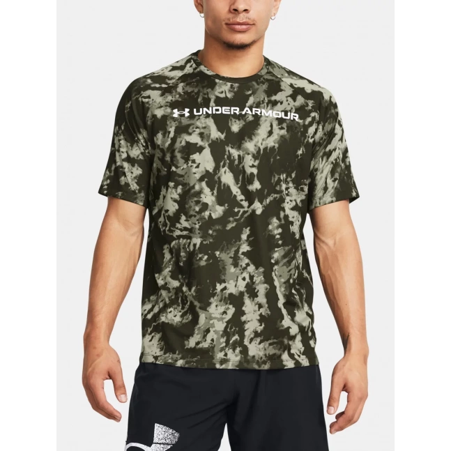 Pánské tričko Under Armour Tech ABC Camo SS