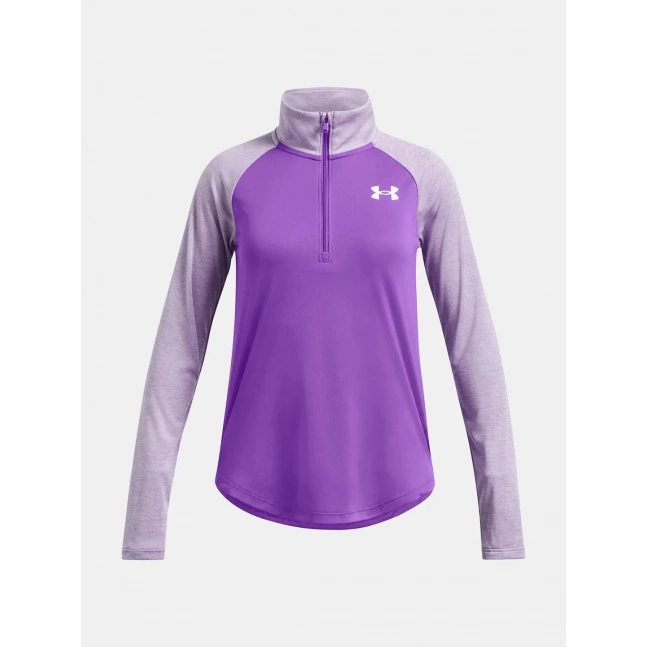 Dívčí tričko Under Armour Tech Graphic 1/2 Zip