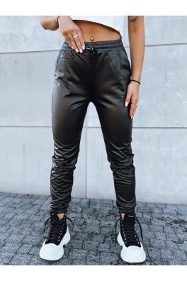 HARBOR dámské voskované kalhoty černé Dstreet UY1698