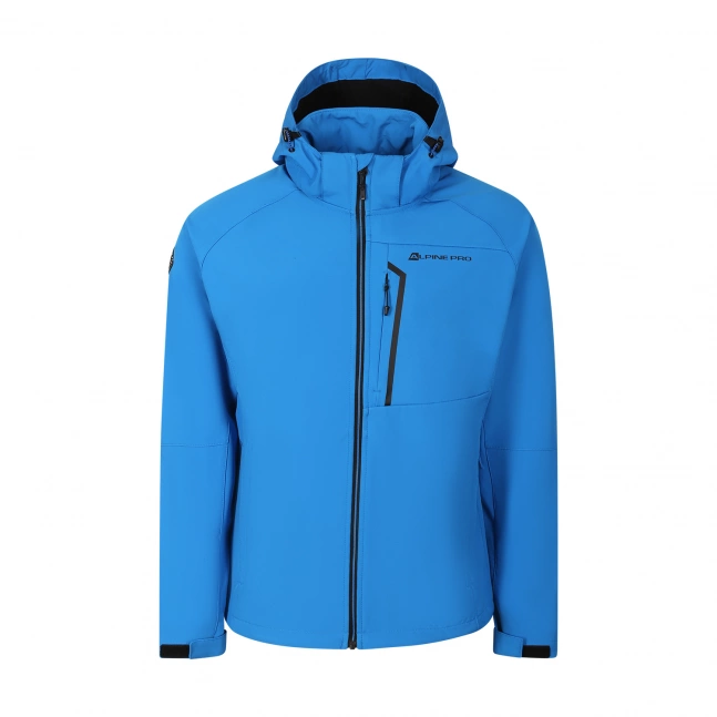 Pánská softshellová bunda ALPINE PRO HOOR brilliant blue