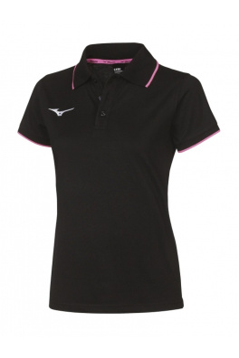 Mizuno Polo/Black/Pink Fluo