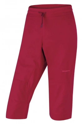 Dámské outdoorové 3/4 kalhoty HUSKY Speedy L magenta