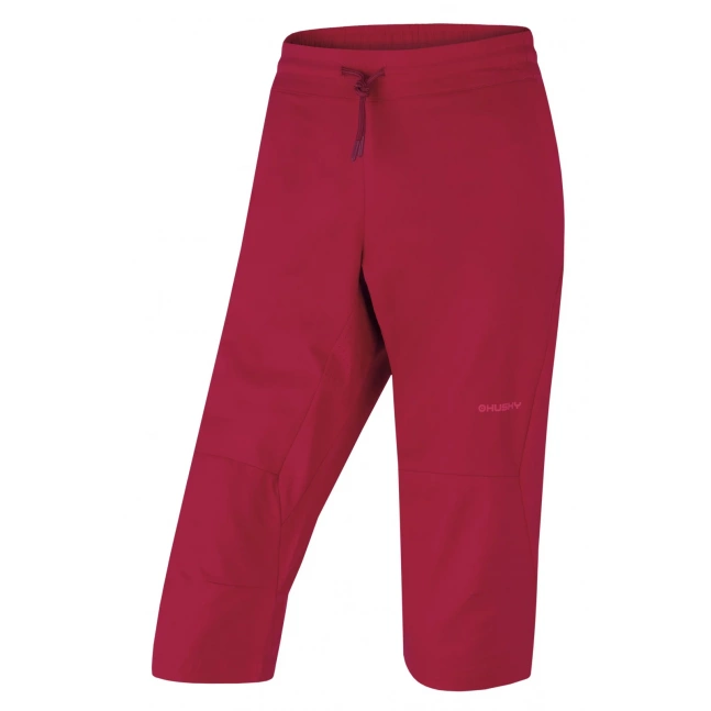 Dámské outdoorové 3/4 kalhoty HUSKY Speedy L magenta