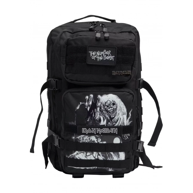 Batoh Iron Maiden US Cooper Large Eddy Glow černý