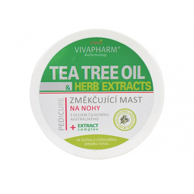 VIVACO Změkčující mast s Tea Tree Olejem VIVAPHARM 100 ml