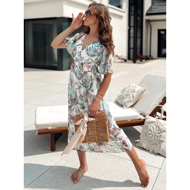 Šaty ARABELLA bílé Dstreet EY2502