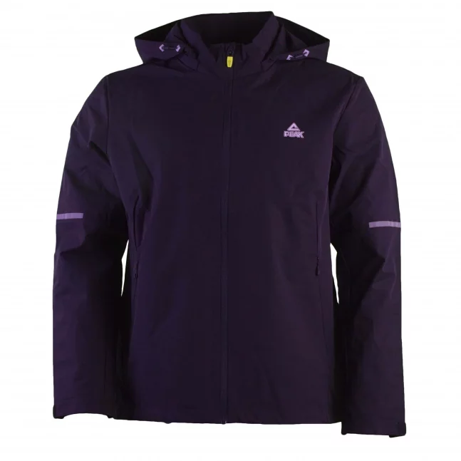 Peak peak woven windbreaker black