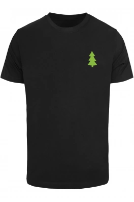Pánské tričko Merchcode Christmas Vibes Tee black