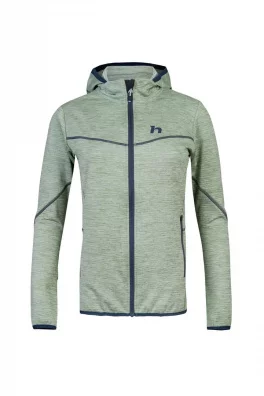 Dámská mikina s kapucí Hannah DAGNYS HOODY basil mel