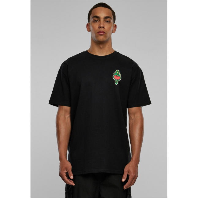 Oversize tričko Santa Monica černé