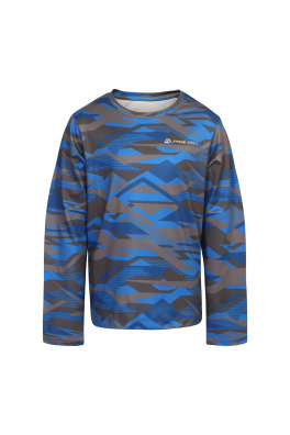 Dětské rychleschnoucí tričko ALPINE PRO DANZO electric blue lemonade varianta pa