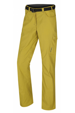 Dámské outdoor kalhoty HUSKY Kahula L žlutozelená