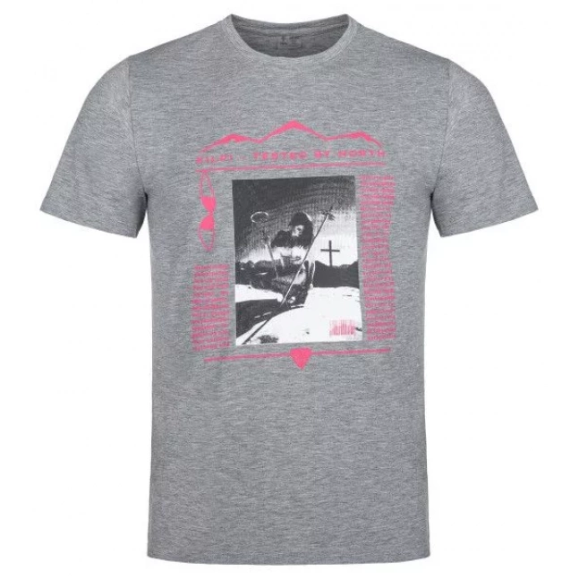 Pánské tričko s krátkým rukávem Kilpi BLADE-M Tmavá Šedá