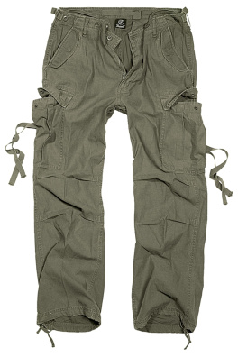 M-65 Vintage Cargo Pants olivové