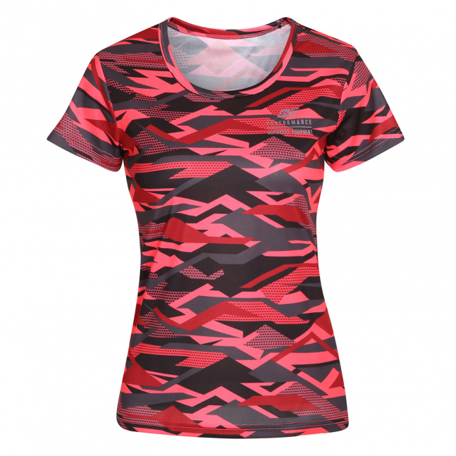 Dámské rychleschnoucí tričko ALPINE PRO CLUNA diva pink varianta pa