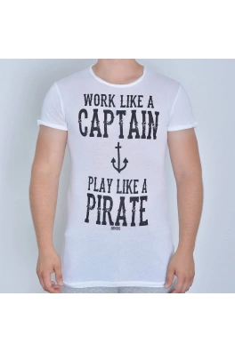 Captain vs. Pirate Milk White