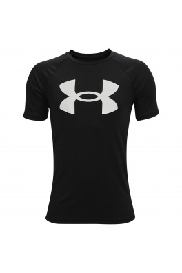 Chlapecké triko Under Armour Tech Big Logo SS - černé