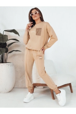 Dámský komplet FUTURE camel Dstreet AY1038