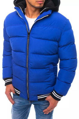 Pánská zimní bunda modrá Dstreet TX3732