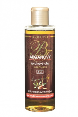 VIVACO Sprchový olej s BIO arganovým olejem BODY TIP 200 ml