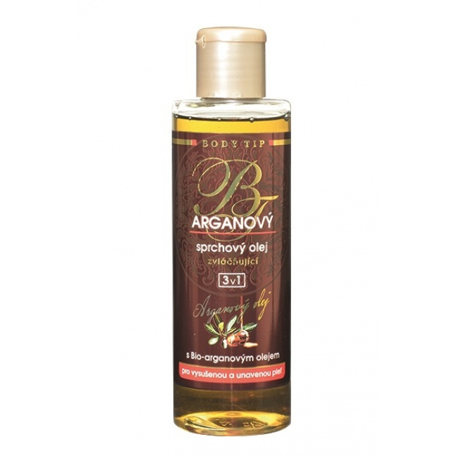 VIVACO Sprchový olej s BIO arganovým olejem BODY TIP 200 ml