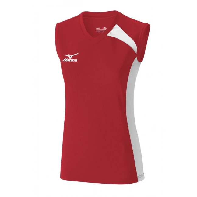 W Trad Sleeveless/Red/White