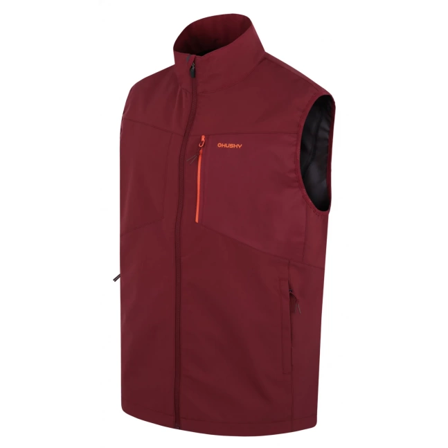 Pánská softshell vesta HUSKY Salien M bordo Pánská softshell vesta HUSKY Salien M bordo