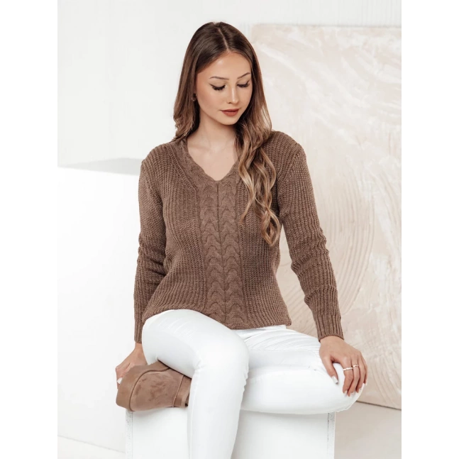 Dámský svetr CASVINA béžový Dstreet MY2379