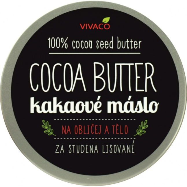 VIVACO BIO Kakaové máslo Cocoa na obličej a tělo 200 ml