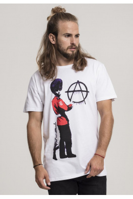 Banksy Anarchy Tee white