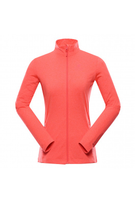 Dámská rychleschnoucí mikina ALPINE PRO FRASEBA neon knockout pink